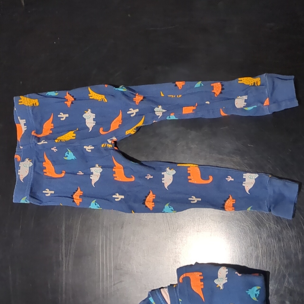 Blue dinosaur pajamas 3T